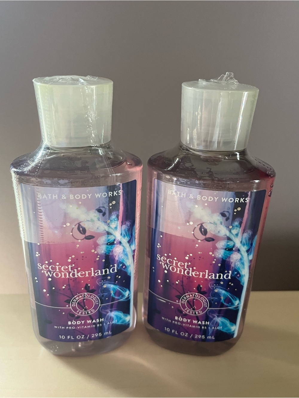 Two New Bath & Body Works Secret Wonderland Body Washes Retired Scent